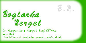 boglarka mergel business card